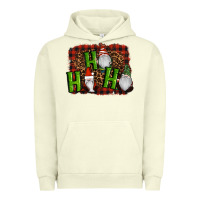Pigment Pistachio ho ho ho gnomes christmas Urban Hoodie - RanaPortraitStore