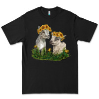 Black baby goats Premium Tee - RanaPortraitStore