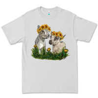 Dove Grey baby goats Premium Tee - RanaPortraitStore