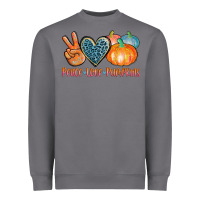 Storm peace love pumpkins Heavyweight Sweatshirt - AdoDesignShop