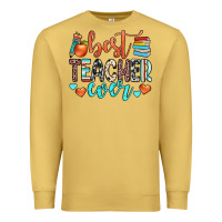 Antique Gold best teacher ever Premium Sweatshirt - JahusDesignShop