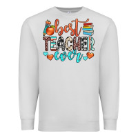 Dove Grey best teacher ever Premium Sweatshirt - JahusDesignShop