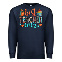 Navy best teacher ever Premium Sweatshirt - JahusDesignShop
