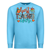 Ocean Blue best teacher ever Premium Sweatshirt - JahusDesignShop