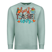 Seafoam best teacher ever Premium Sweatshirt - JahusDesignShop
