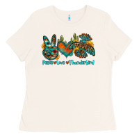 Bone peace love thunderbird Ladies Tee - OliviaCreatesArt