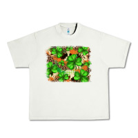 Pistachio st.patricks plaid  green glitter cowhide  leopard Urban Heavy Tee - FaDigitalArtStudio