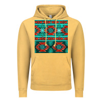 Vintage Mustard native american aztec seamless pattern 4 Vintage Hoodie - BundleAndBundleShop