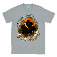 Heather Grey I don't smoke but he's got a lighter Classic Tee - HowdyJamesFarm