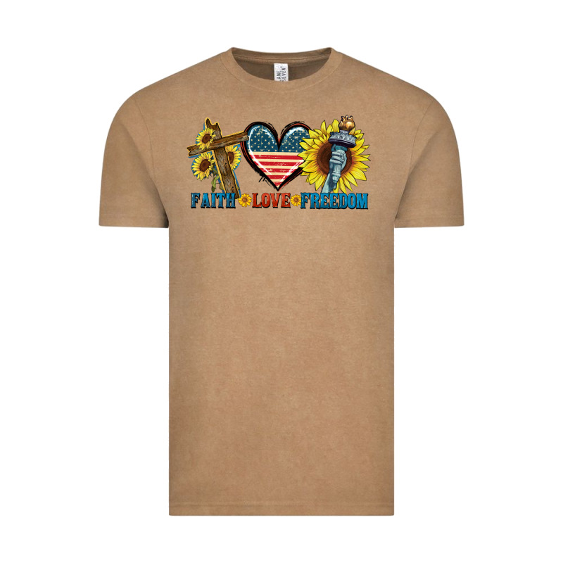Fatih Love Freedom Vintage Tee by FaDigitalArtStudio | Teevron