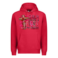 Cardinal this is how i fight my battles Premium Hoodie - RacoonDesign