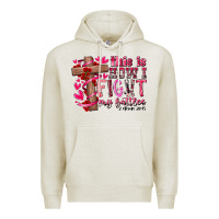Oatmeal Heather this is how i fight my battles Premium Hoodie - RacoonDesign