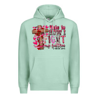 Seafoam this is how i fight my battles Premium Hoodie - RacoonDesign