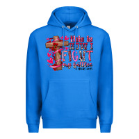 True Royal this is how i fight my battles Premium Hoodie - RacoonDesign
