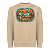Mushroom western cactus Heavyweight Sweatshirt - AdoDesignShop