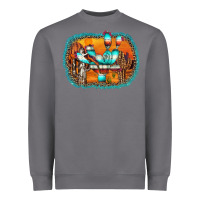 Storm western cactus Heavyweight Sweatshirt - AdoDesignShop