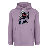 Lavender VENOM ART Heavyweight Hoodie - DesigneFamous