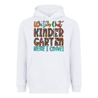 White watch out kindergarten here i come! Heavyweight Hoodie - JahusDesignShop