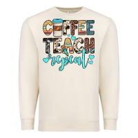 Sandshell coffee teach repeat Premium Sweatshirt - JahusDesignShop