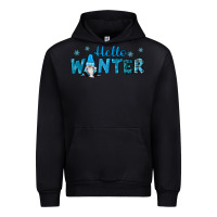 Black hello winter gnomes Urban Hoodie - RanaPortraitStore