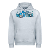 Heather Grey hello winter gnomes Urban Hoodie - RanaPortraitStore