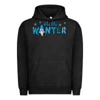 Pigment Black hello winter gnomes Urban Hoodie - RanaPortraitStore