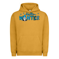 Pigment Peanut Butter hello winter gnomes Urban Hoodie - RanaPortraitStore