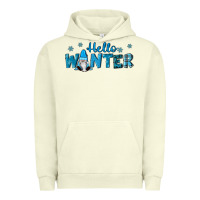 Pigment Pistachio hello winter gnomes Urban Hoodie - RanaPortraitStore