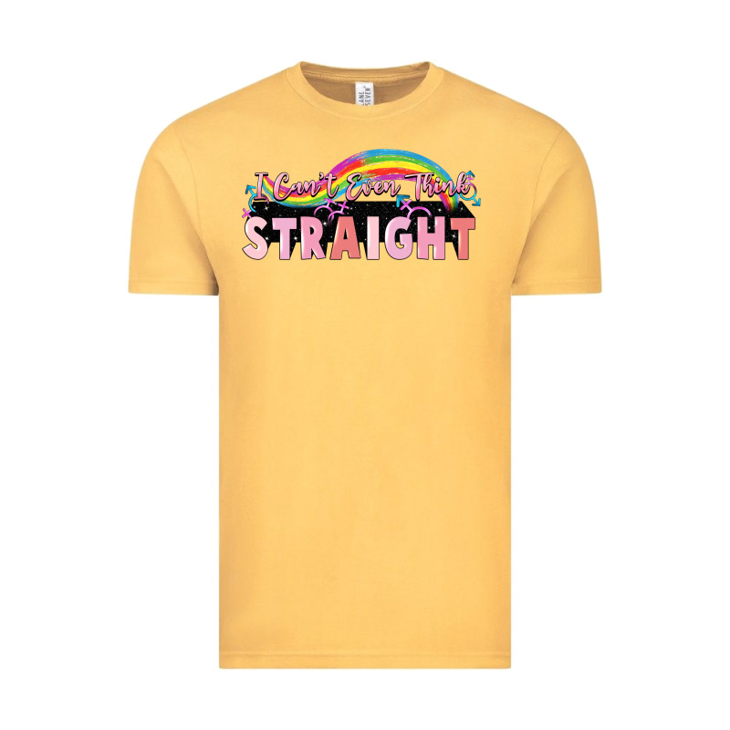 I Can't Even Think Straight Vintage Tee by FaDigitalArtStudio | Teevron