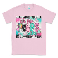Bubblegum Pink Oh for peeps sake with cowhide tumbler Easter Day Classic Tee - HowdyJamesFarm