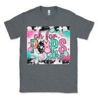 Charcoal Heather Oh for peeps sake with cowhide tumbler Easter Day Classic Tee - HowdyJamesFarm