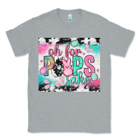 Heather Grey Oh for peeps sake with cowhide tumbler Easter Day Classic Tee - HowdyJamesFarm
