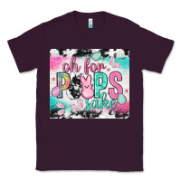 Plum Oh for peeps sake with cowhide tumbler Easter Day Classic Tee - HowdyJamesFarm