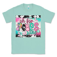 Seafoam Oh for peeps sake with cowhide tumbler Easter Day Classic Tee - HowdyJamesFarm