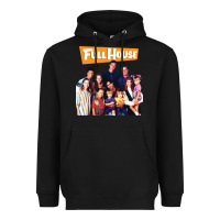 Black house cast full Heavyweight Hoodie - DesigneFamous