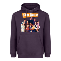 Plum house cast full Heavyweight Hoodie - DesigneFamous