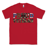 Red armed forces day proud veteran Classic Tee - Artiststas