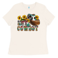 Bone hey cowbow Ladies Tee - OliviaCreatesArt