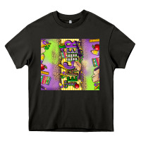 Asphalt teacher mardi gras Heavy Core Tee - CowGirlArtShop