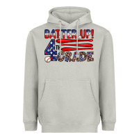 Moon Dust batter up 4th grade Heavyweight Hoodie - JahusDesignShop