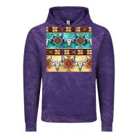 Cloud Purple native american aztec seamless pattern 3 Vintage Hoodie - BundleAndBundleShop