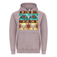 Vintage Zinc native american aztec seamless pattern 3 Vintage Hoodie - BundleAndBundleShop