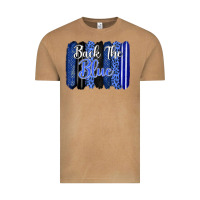 Vintage Camel Back the blue brushstrokes Vintage Tee - FaDigitalArtStudio