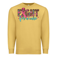 Antique Gold fight for a cure Premium Sweatshirt - JahusDesignShop