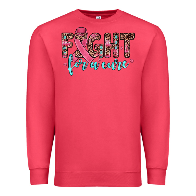 Fight For A Cure Premium Sweatshirt by JahusDesignShop | Teevron