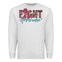 Oatmeal Heather fight for a cure Premium Sweatshirt - JahusDesignShop