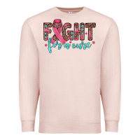 Pale Pink fight for a cure Premium Sweatshirt - JahusDesignShop