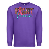 Purple fight for a cure Premium Sweatshirt - JahusDesignShop
