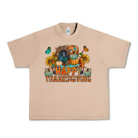 Burro happy thanksgiving with truck bbs Urban Heavy Tee - BundleAndBundleShop