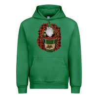 Emerald gnomes with coffee christmas Urban Hoodie - RanaPortraitStore